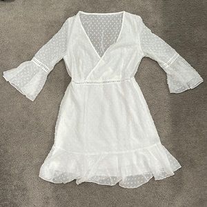 SHEIN White Dress, Size Medium
